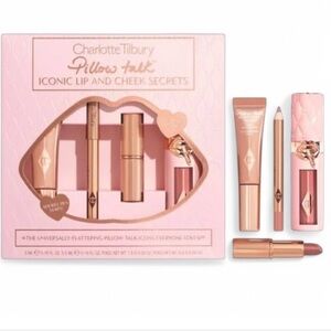 Charlotte Tilbury Pillow Talk  Iconic Lip AND Cheek Secrets - BRAND NEW IN BOX.